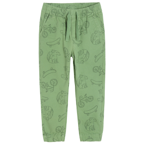 Volnočasové kalhoty- zelené