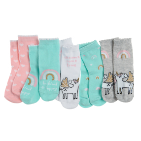 Ponožky 5 ks- více barev