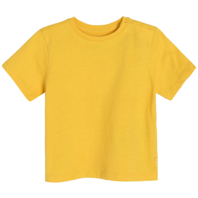 Basic tričko s krátkým rukávem- žluté