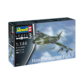 Plastic ModelKit letadlo 03833 - Hawker Hunter FGA.9 (1:144)