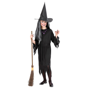 Kostým čarodějnice 104 cm, 2-3 roky