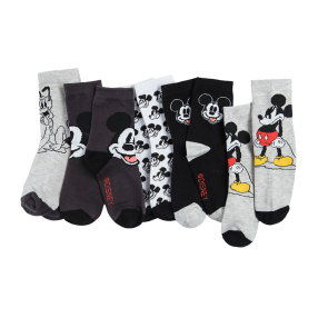 Ponožky s postavami Disney- šedá, černá