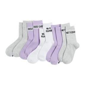 Vysoké ponožky 5 ks- více barev