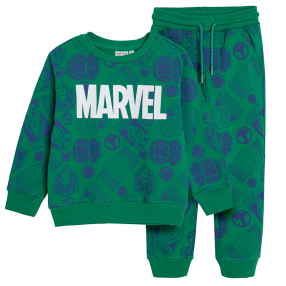 Tepláková souprava Marvel- zelená