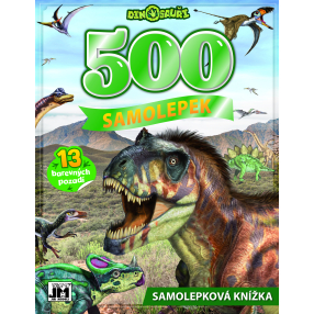 Samolepková knížka 500/ Dinosauři