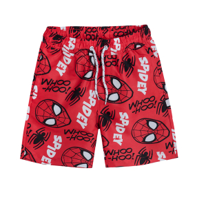 Plavecké šortky Spiderman UV 50- červené
