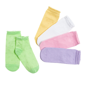 Kotníkové ponožky 5 ks- více barev