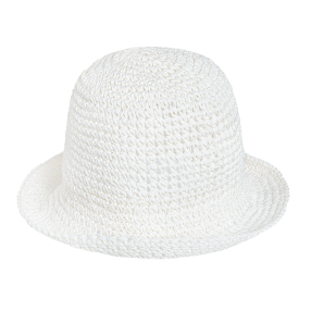Letní klobouk- bílý