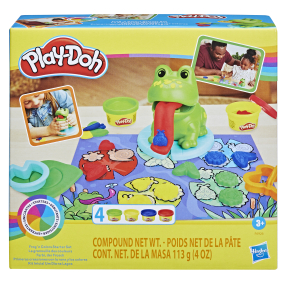 Play-Doh starters žába a učení barev