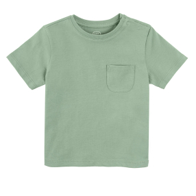 Basic tričko s krátkým rukávem- zelené
