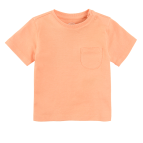 Basic tričko s krátkým rukávem- oranžové