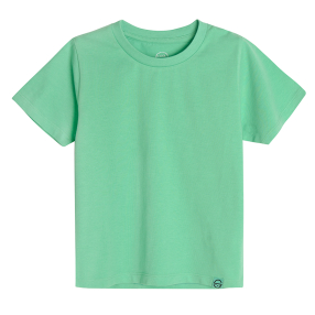 Basic tričko s krátkým rukávem- zelené