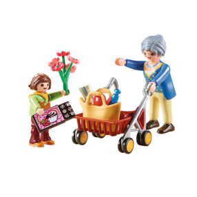 Playmobil Babička s chodítkem