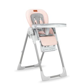 Jídelní židlička MoMi YUMTIS růžová
