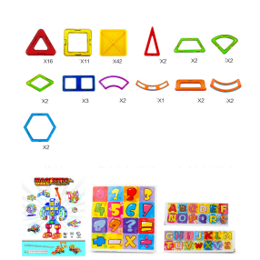 Magnetická stavebnice 89 ks