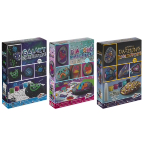 Malování na kamínky diamond/galaxy/metalic