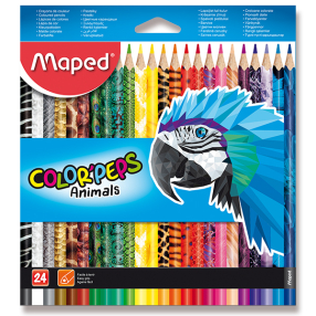 Color’Peps Animals, pastelky 24 barev