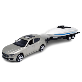 1:43 Maserati Levante SUV s přívěsem-člun