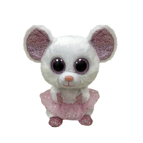 Boos Nina, 15 cm - bílá myš balerína (3)