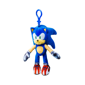 Sonic přívěšek na klíče plyšový