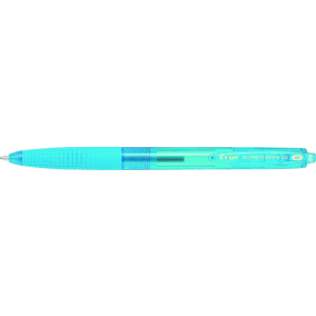 PILOT SuperGrip-G M, kuličkové pero, stiskací světle modrá