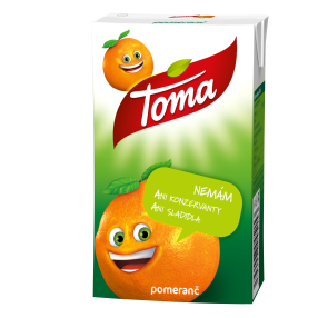 Toma Pomeranč 0,25l BOX