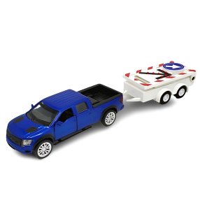 1:52 Ford F-150 SVT Raptor se silničním výstražným vozidlem