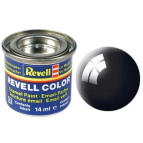 Barva Revell emailová - 32107- leská černá
