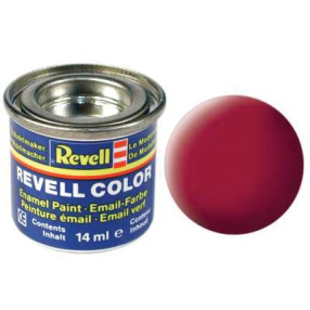 Barva Revell emailová - 32136 -  matná karmínová