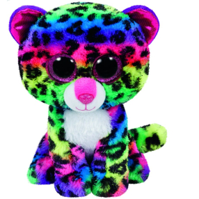Boos Dotty, 15 cm - barevný leopard