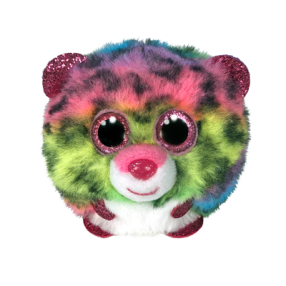 Ty Puffies Dotty - barevný leopard (6)