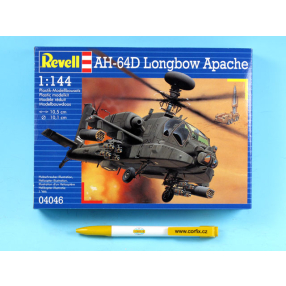 Plastic ModelKit vrtulník 04046 - AH-64D Longbow A