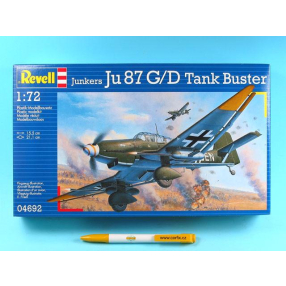 Plastic ModelKit letadlo 04692 - Junkers Ju87 G-D
