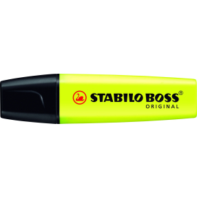 Zvýrazňovač - STABILO BOSS ORIGINAL - 1 ks - žlutá
