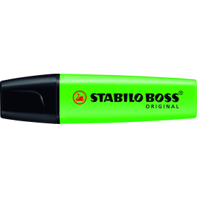 Zvýrazňovač - STABILO BOSS ORIGINAL - 1 ks - zelená