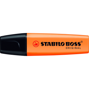 Zvýrazňovač - STABILO BOSS ORIGINAL - 1 ks - oranžová