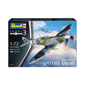 Plastic ModelKit letadlo 03897 - Supermarine Spitfire Mk. Vb