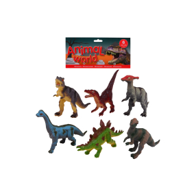 Dinosauři různé druhy 6 ks