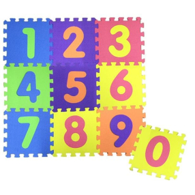Pěnové puzzle s čísly