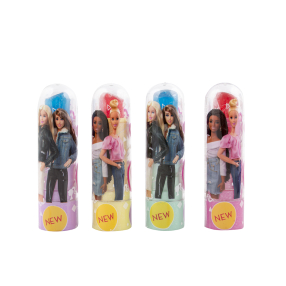Barbie Candy Lipstick Despenser lízátko rtěnka 6g