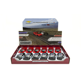 Auto Kinsmart Chevrolet Camaro policie/hasiči 12cm kov/plast