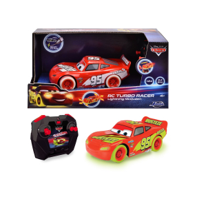 Cars Blesk McQueen Turbo Glow Racers RC 1:24, 2kan