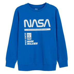 Mikina NASA- modrá