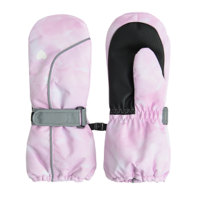 Lyžařské rukavice- růžové