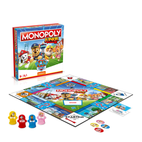 Společenská hra Monopoly Junior Tlapková patrola