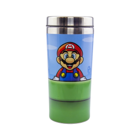 Super Mario cestovní hrnek