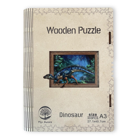 Wooden puzzle Dinosaur A3