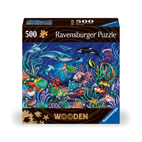 Dřevěné puzzle Podmořský svět 500 dílků 