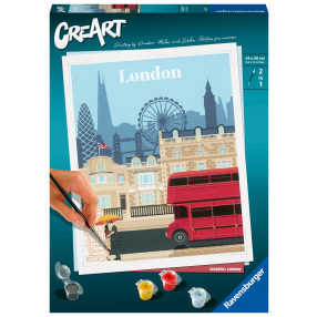 Malování podle čísel CreArt Trendy města: Londýn