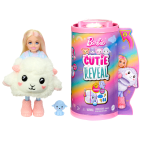 Barbie cutie reveal Chelsea pastelová edice - ovce